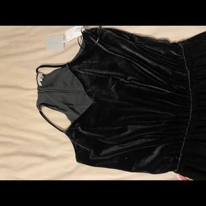 Nordstrom 1.State The Nomad Rich Black Velvet Romp